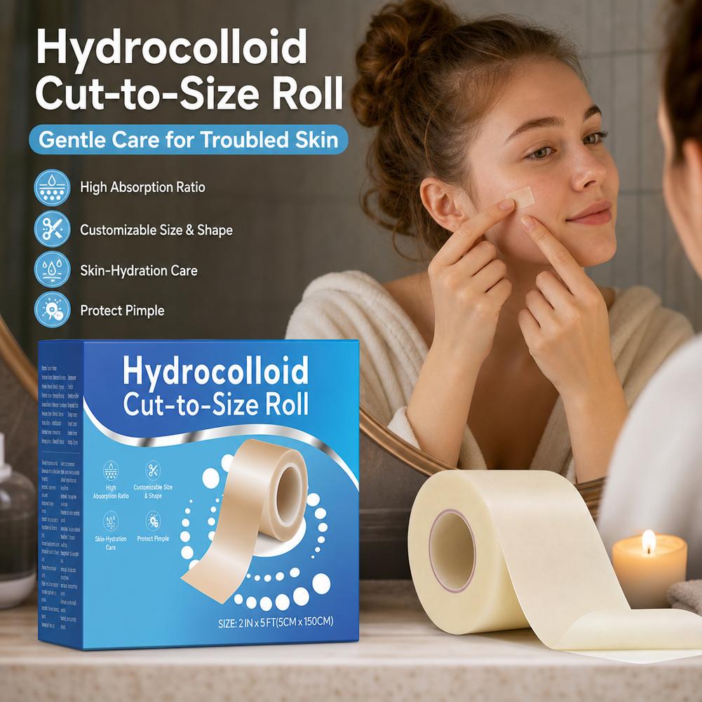 Face Moisturizer - Hydrokoloidowy plaster na trądzik w rolce