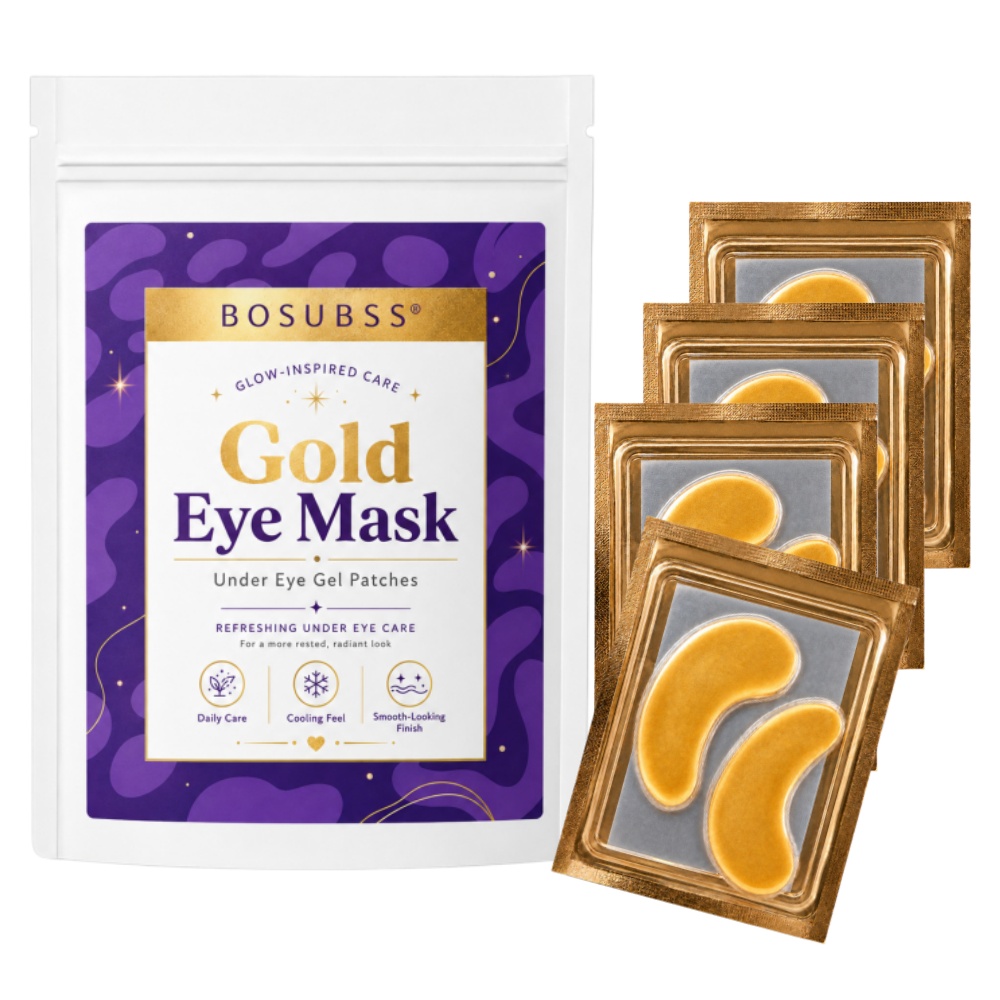 Face Oil - BOSUBSS 24K Złota Maska Pod Oczy,