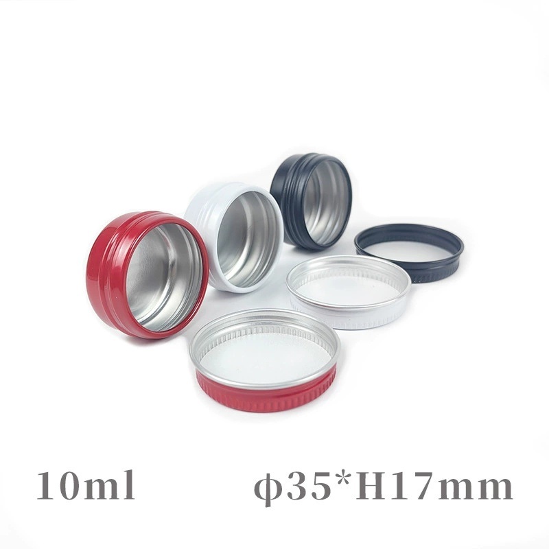 Lip Balm - 200 szt. Mini, okrągłe, metalowe puszki