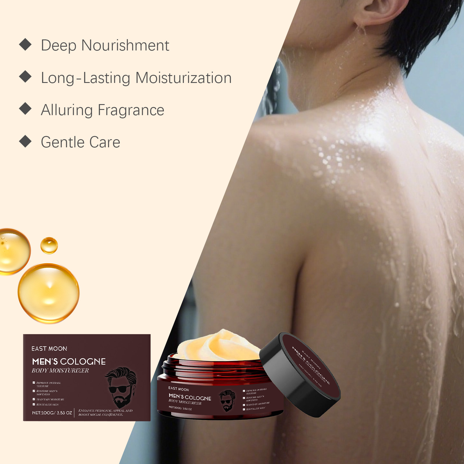 Męski kolonyjny balsam nawilża – Body Lotion recenzja i cena